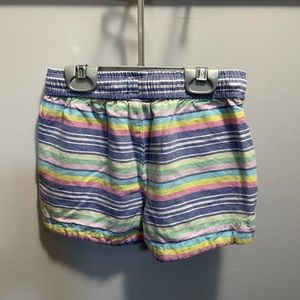 Girls colorful shorts size 7
